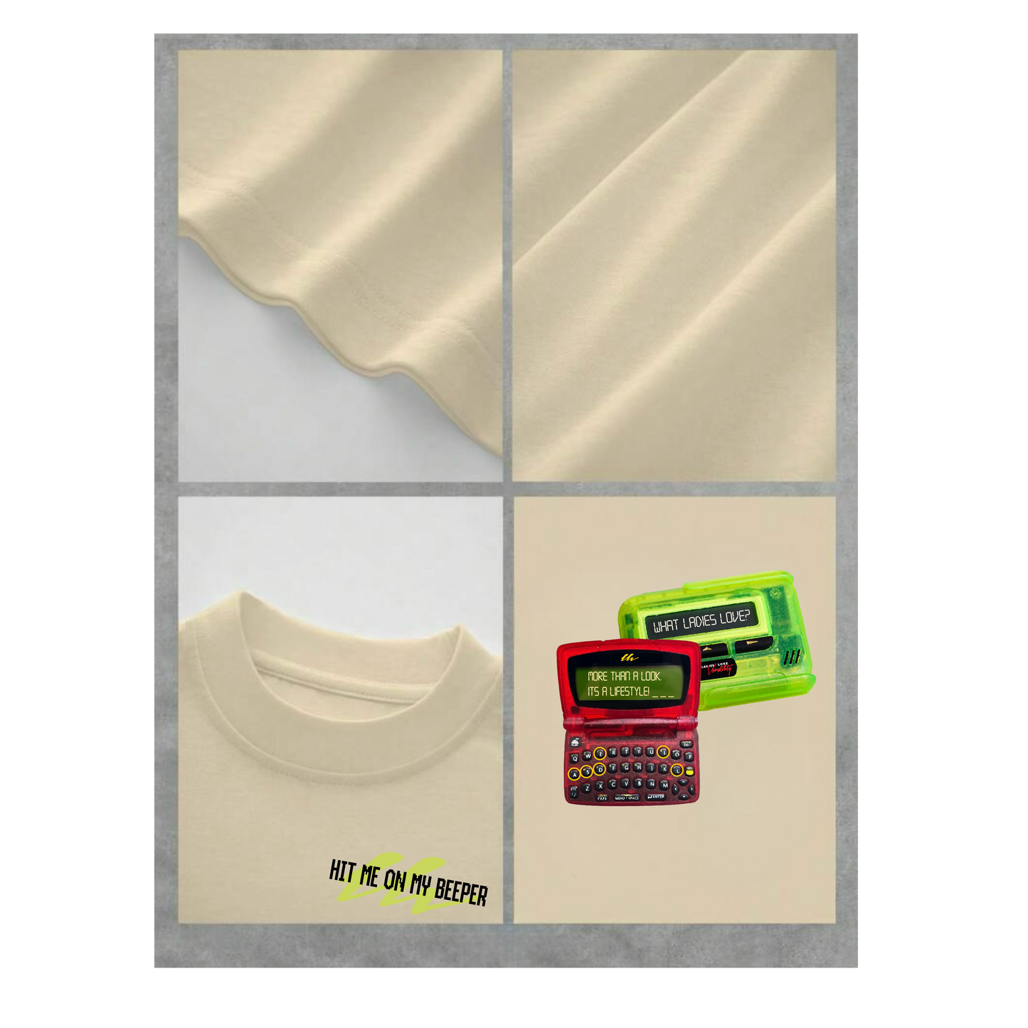 LLV "Hit Me On My Beeper" Drop Sholder