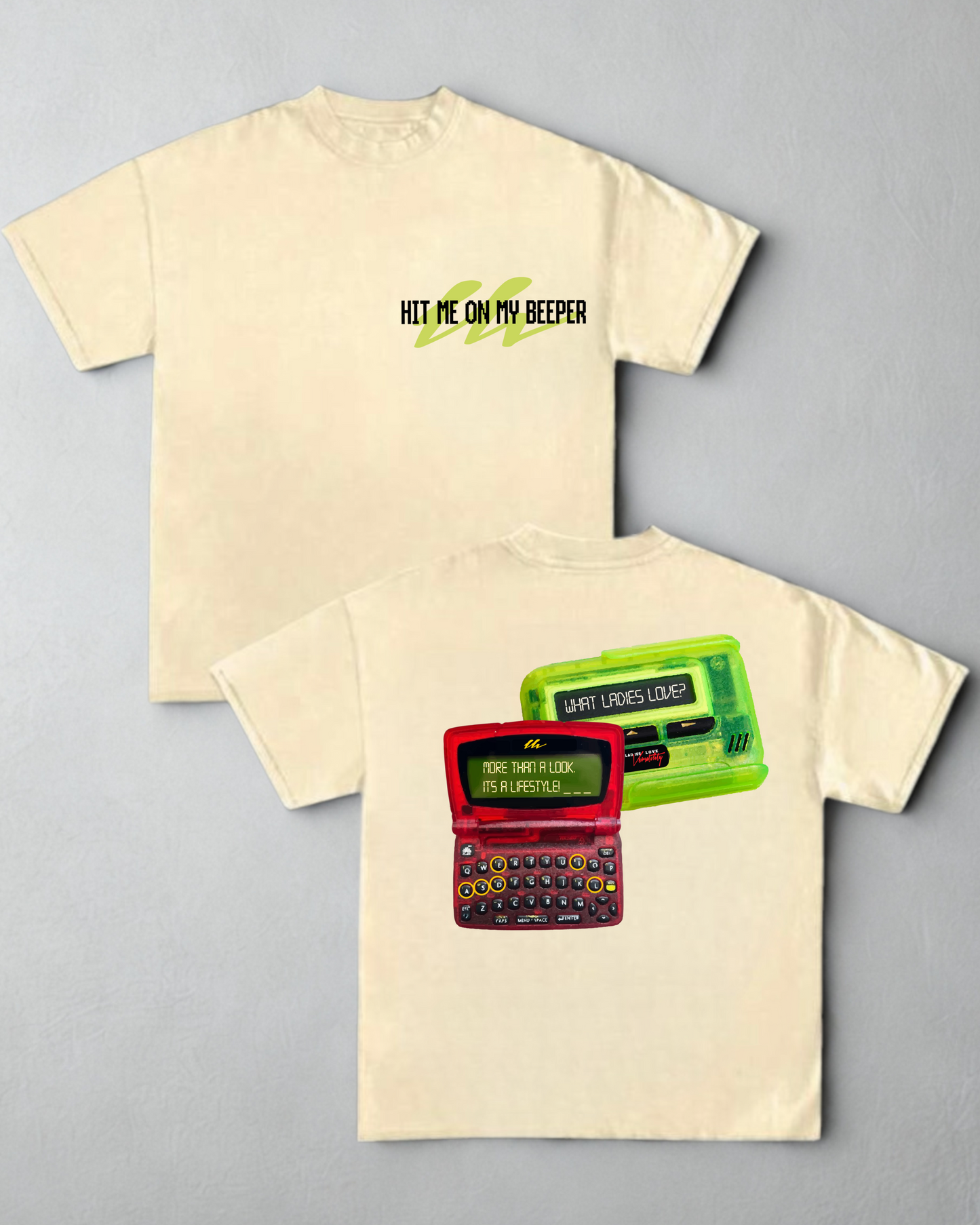 LLV "Hit Me On My Beeper" Drop Sholder